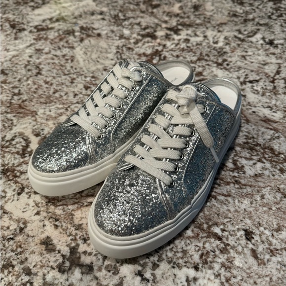 Stuart Weitzman Glitter Sneaker - Picture 5 of 8